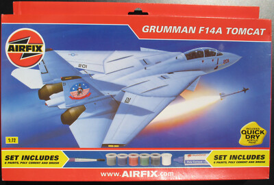 AIRFIX 05013G Grumman F 14 A TOMCAT - 1:72 Flugzeug Modellbausatz Airplane KIT