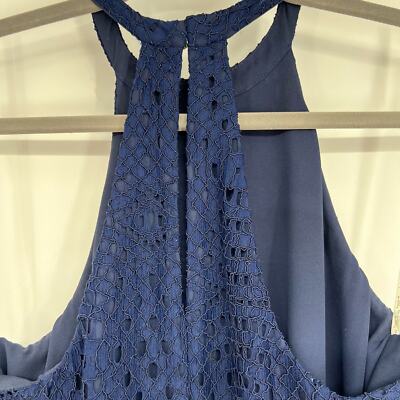 Women's Quinn Halter Swing Dress in Blue - Lilly Pulitzer
