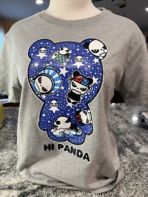 Hi Panda graphic T-shirt. unisex adult M. great condition.