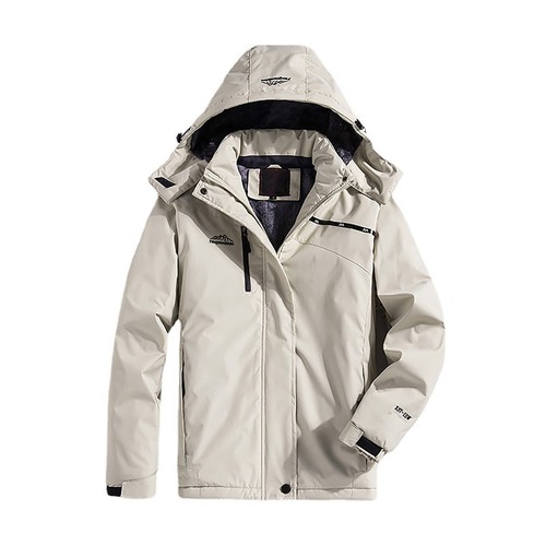 Unisex Men's Women's Mountain Ski Jacket Windproof Rain Jacket Lined Snow Coat - Picture 51 of 52