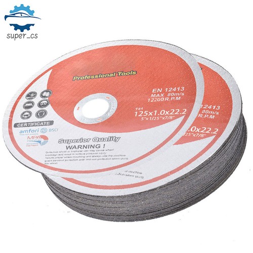 50 × Cutting Discs Wheel Thin Angle Grinder Cut Off Metal Steel Flap 125mm AU - Picture 6 of 10