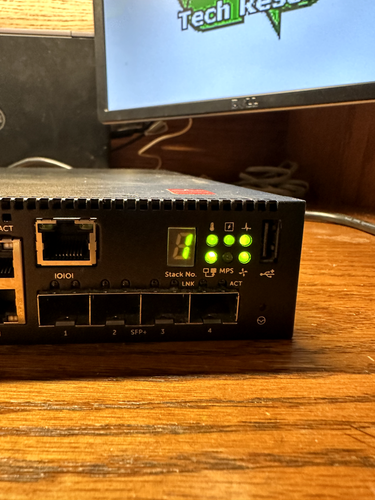 Dell N1548P PowerSwitch Gigabit Ethernet Switch Network 48-Port PoE+ SFP+ - Afbeelding 13 van 16