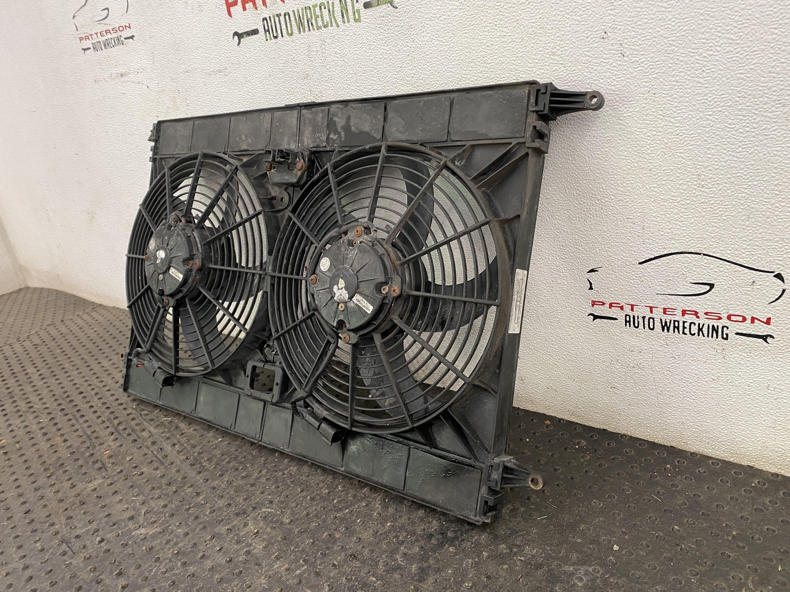 03-07 MASERATI COUPE GT 4.2 ELECTRIC COOLING RADIATOR & A/C CONDENSOR FAN MOTOR