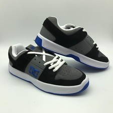 DC Men's Shoes "Lynx Zero S" -- Black/Grey/Blue XKSB 