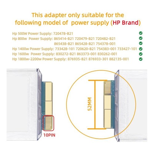 Breakout Board/Power Switcher - 12 x 6 ATX - HP 20+28/10+14 - Afbeelding 4 van 4