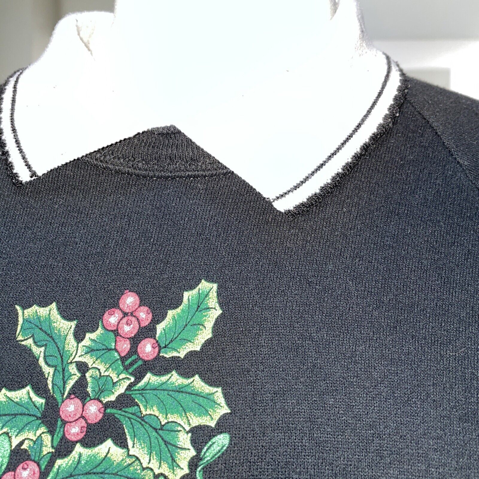 Morning Sun  Pullover Christmas Black Sweatshirt … - image 5