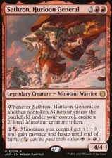 MTG Magic the Gathering Sethron, Hurloon General (25/496) Jumpstart LP