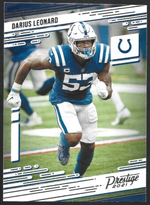 2021 Panini Prestige #87 Darius Leonard card, Philadelphia Eagles