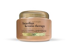 OGX Ever Straight Brazilian Keratin Therapy Hydrating Keratin Masque 8 oz New