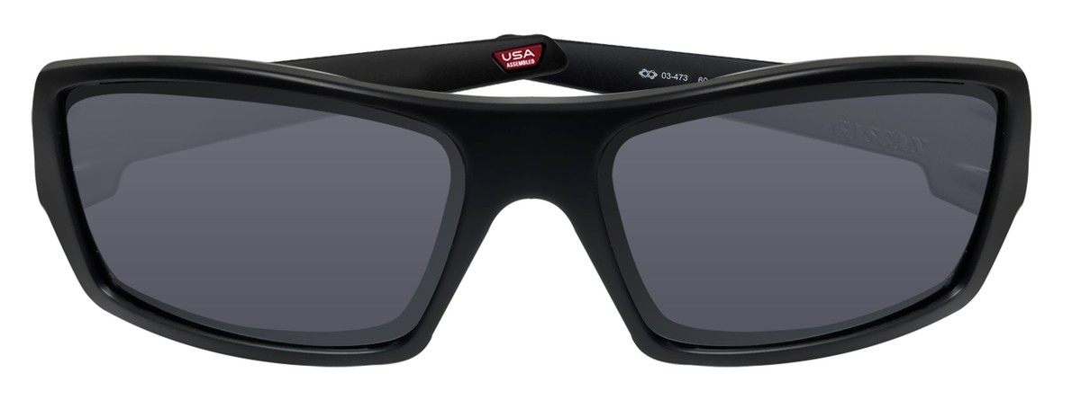 Oakley Gascan 03-473 Matte Black Frame Grey Authentic Oakley Gascan 03-473 Matte Black Frame Grey Authentic