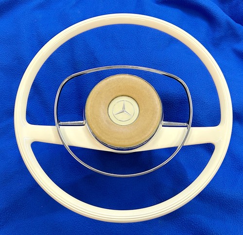 Volante clásico blanco - marfil mercedes-benz w108 w113 w114 w115 w111