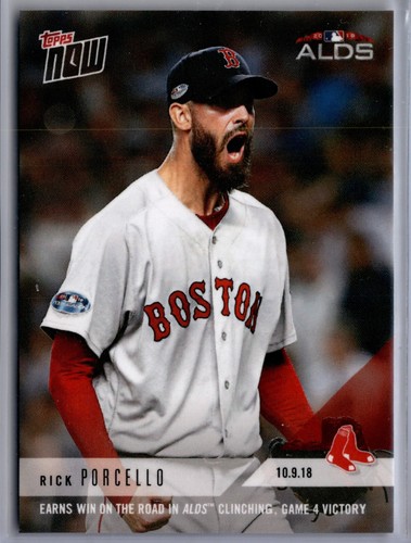 2018 Topps Now 870 Rick Porcello