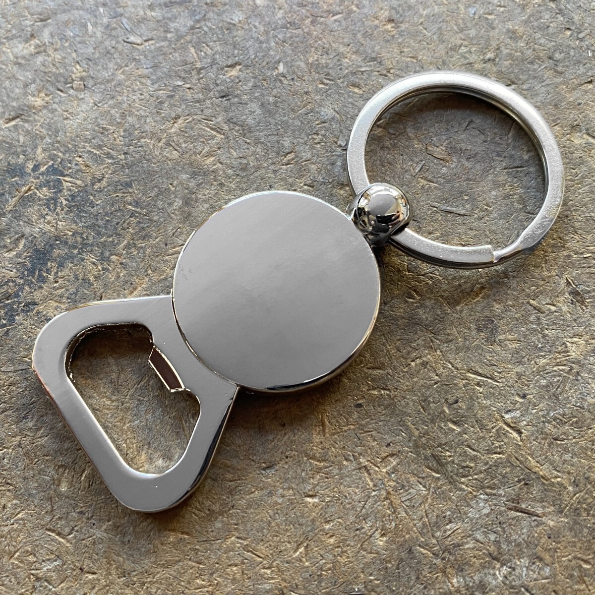 Rainbow Owl Bottle Opener Keychain - Metal Beer Bar Tool Key Ring