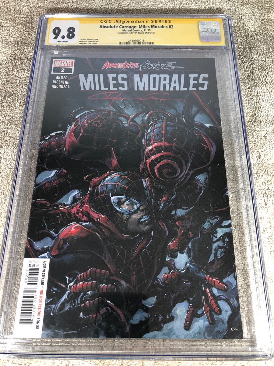 アメコミリーフ Miles Morales:Spider-Man CGC 9.8 Miles Morales