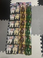 Teenie Beanie Babies International Set, Maple, Glory, Britannia, And Erin.