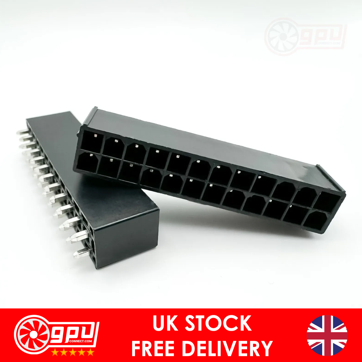 24 Pin ATX Male Motherboard Connector Header EPS PSU Computer