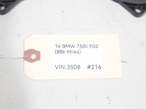 09-15 BMW 750I 750LI F01 F02 REAR RIGHT SIDE DOOR PANEL LOUDSPEAKER TWEETER OEM - Picture 9 of 9