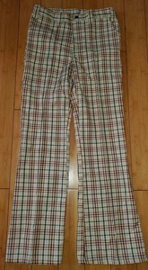 levi's plaid pants