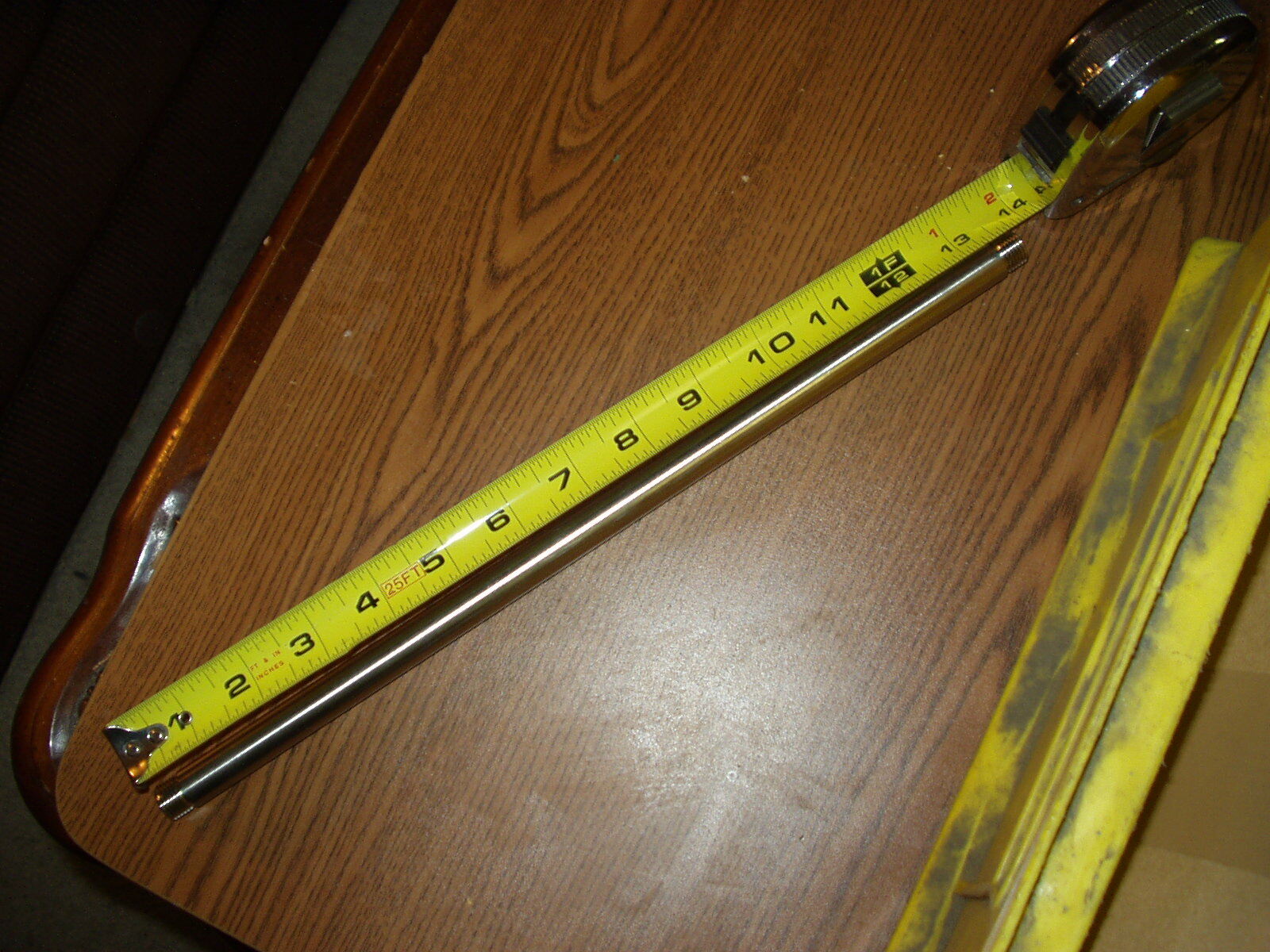 14mm x35mm x 2mm SS Male Double End Threaded Pipe Extension wi/ M131.