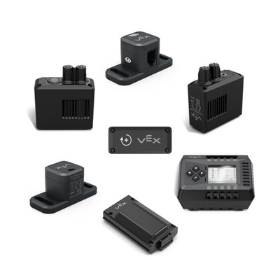 VEX Robotics Kit NEW OEM EXP Brain Batt 3Motors Optical & Distance Sensors