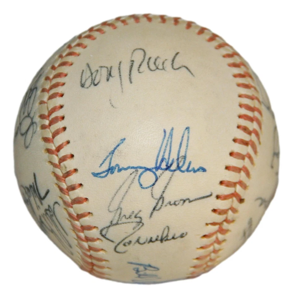 1979 Houston Astros Autographed Team Baseball 22 Sigs Cedeno Watson Cruz - Image 3 of 4
