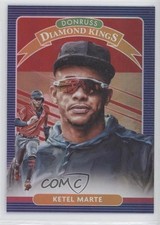 2020 Panini Donruss Diamond Kings Holo Red Ketel Marte #28 0w8
