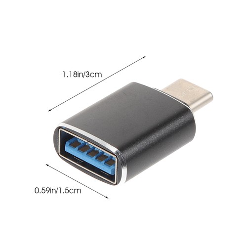 USB-C to USB 3.0 Adapter USB-C Male to USB 3.0 Female Converter Accessory - 第 4/12 張圖片