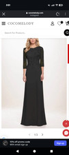 Black Evening Gown – Size 8 – Brand New with Tags