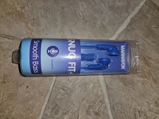 Magnavox Snug Fit Plus Blue In Ear Headphones