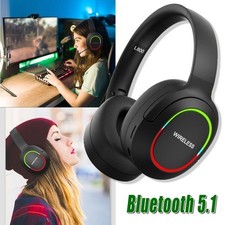 Stereo Wireless Bluetooth Headphones Headset For Samsung S25 S24 S23 S22 S21 S20