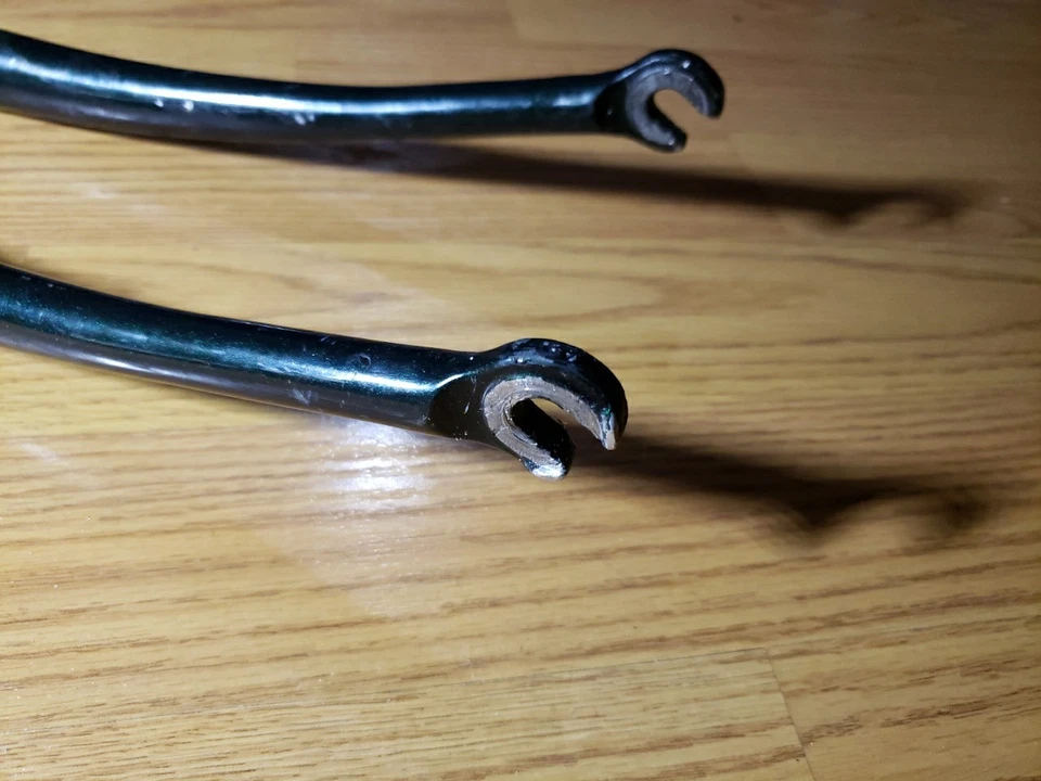 1997 TREK 2120 EPOXY BONDED RACE BICYCLE 700c WHEEL 1" THREADED FORK  - Image 4 of 4