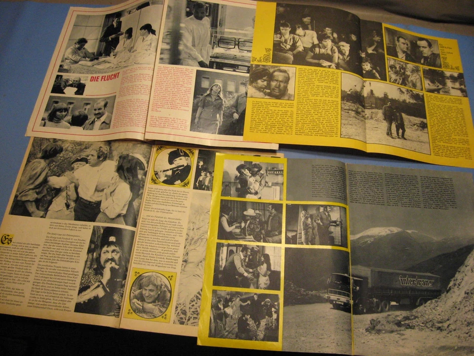 4 Stück Programme,Filme mit Manfred Krug aus derr DDR 1970.Jahre - Bild 2 von 2