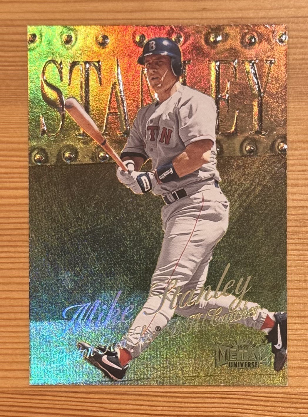 1999 Metal Universe Precious Metal Gems PMG #189 Mike Stanley Red Sox /50