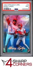 1998 TOPPS GOLD LABEL CLASS 1 #74 BARRY LARKIN HOF POP 1 PSA 9