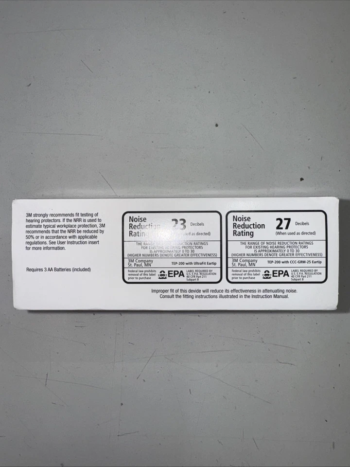 3M TEP-200 перезаряжаемый шумоподавления тактическая защита слуха ушная пробка набор - Изображение 3 из 4