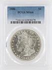 1886 Morgan Silver Dollar PCGS MS64 S$1 Philadelphia Minted No Reserve