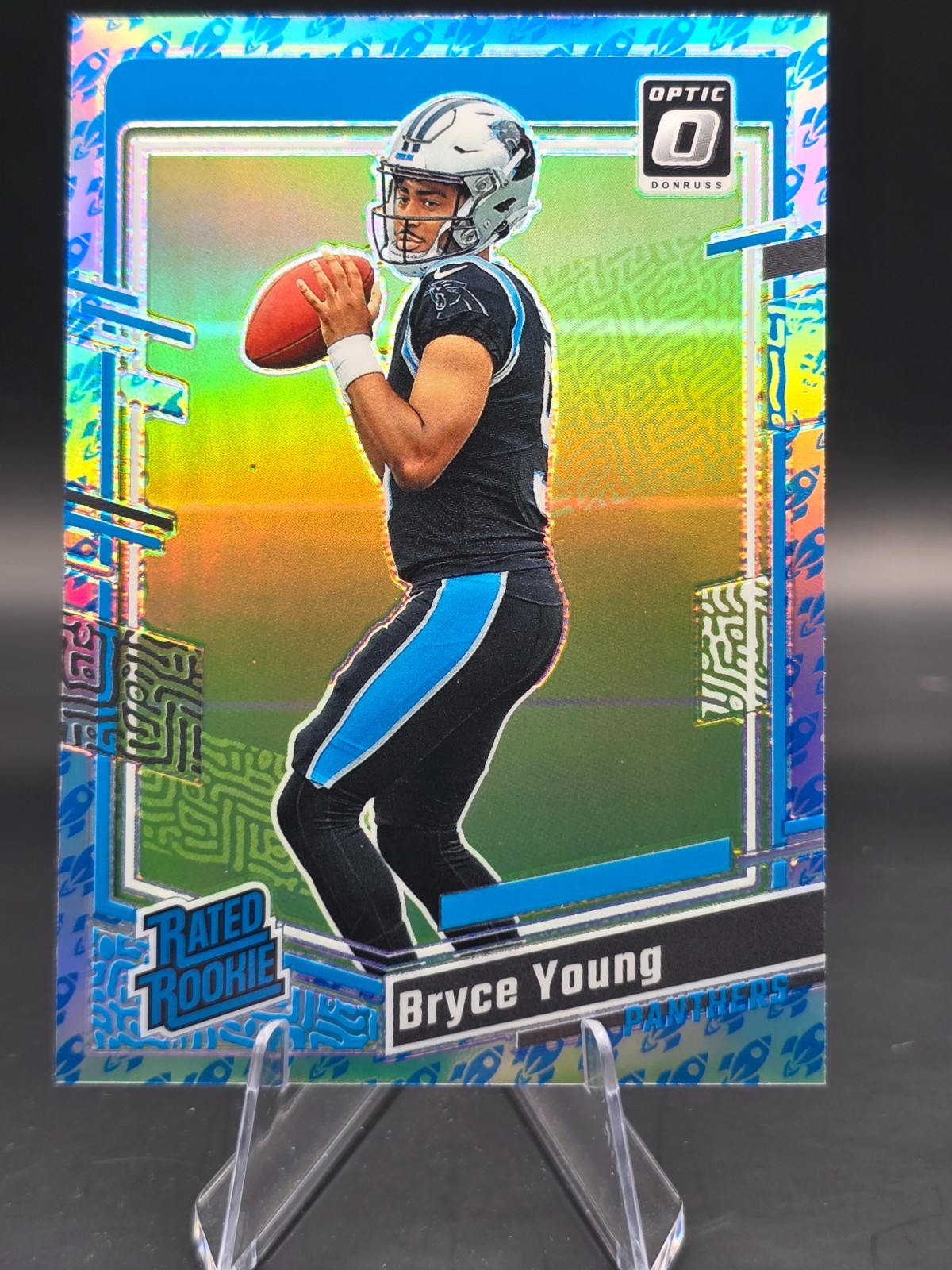 2023 Panini Donruss Optic - Rated Rookie Bryce Young #213 Rocket Prizm (RC)