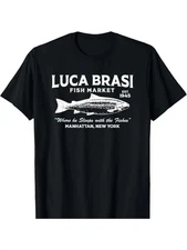 Luca Brasi Fish Market The Godfather EST 1945 Fishing T-Shirt