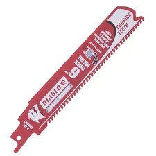 Diablo Steel Demon Carbide Reciprocating Saw Blade DS0608CF10 6 Inch Pack Of 10