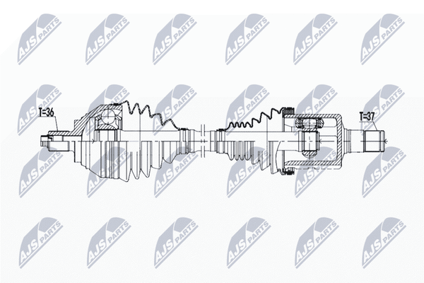 Antriebswelle Vorderachse Links FüR Audi Seat Skoda Vw Cupra Q3 Sportback Ateca-image