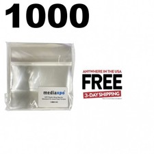 1000 OPP Plastic Wrap Bag for Standard CD Jewel Case 10.4mm  1-3 DAYS