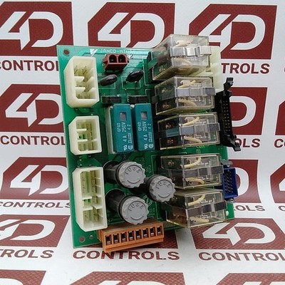 JANCD-MTV01 | Yaskawa | Control Board, 5 Relays, Fused, Spring Terminals, Used