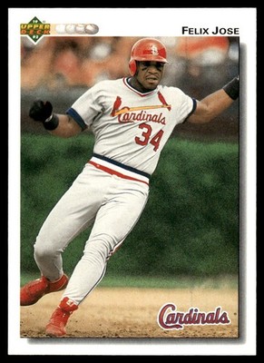 1992 Upper Deck #264 Felix Jose