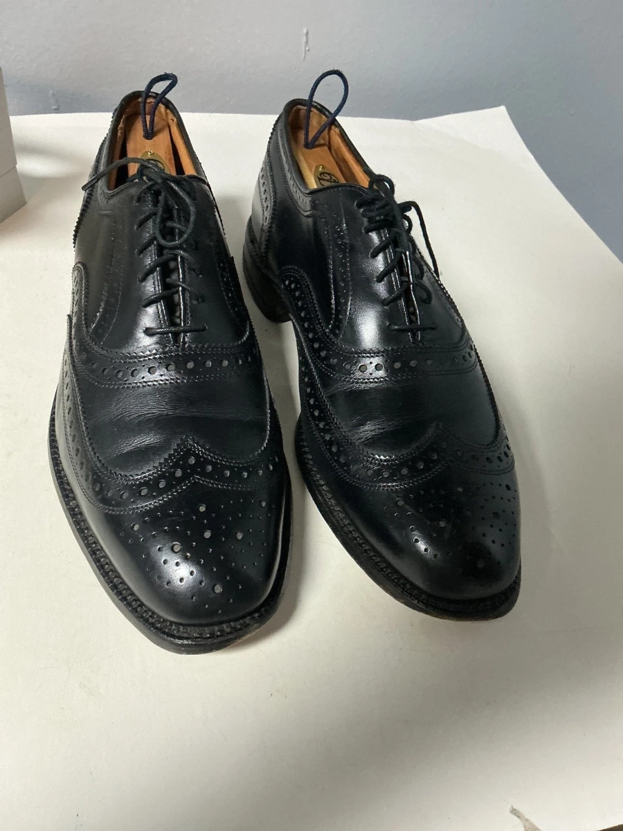 Allen Edmonds Black Wingtip Dress Shoes for Men for sale | eBay
