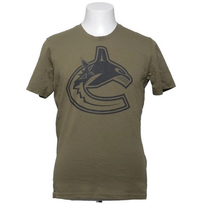NHL, T-shirt, Größe: M, Grün, Baumwolle, Print, Herren #hDq