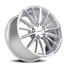 Vision 473 Axis 16x7.5 5x108 38mm Hyper Silver Machined Face Wheel
