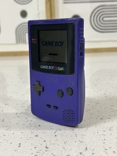 Nintendo Game Boy Color Grape   Tested Working   Handheld Console Only
