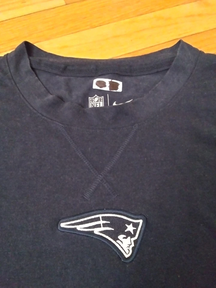 Camiseta de práctica usada emitida por el equipo New England Patriots NFL Nike Dri-Fit 2023 L Foto 3 de 4