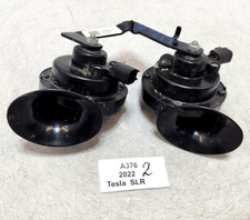 ✅ 21-23 OEM Tesla Model S Low Hight Dual Tone Horn Signal Assembly W/ Bracket