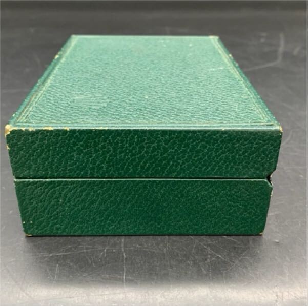 VINTAGE ORIGINALE ROLEX cassa scatola orologio verde Datejust senza cuscino... foto 6